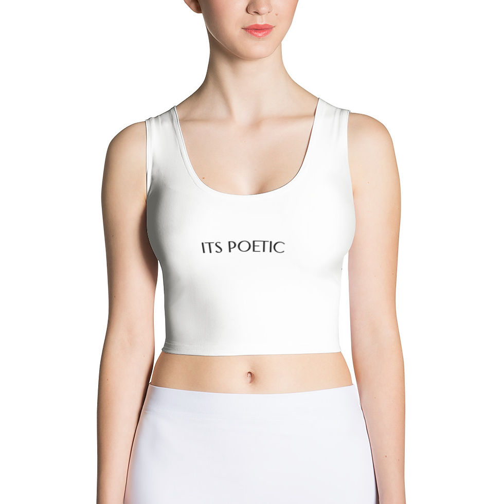 Sīktēls: ITS POETIC Crop Top