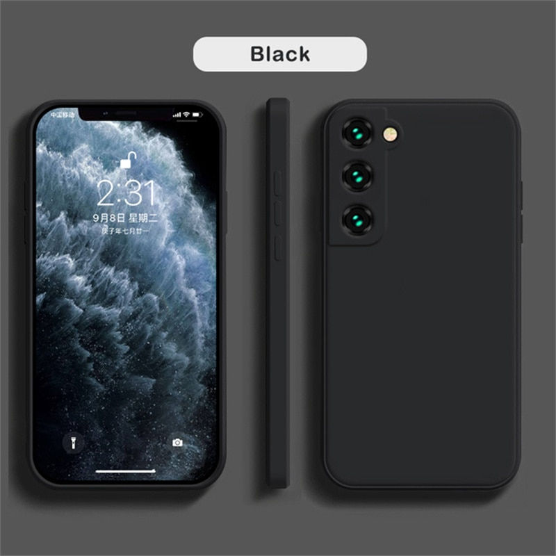 Thumbnail: Soft Liquid Silicone Cover Case For Samsung Galaxy 