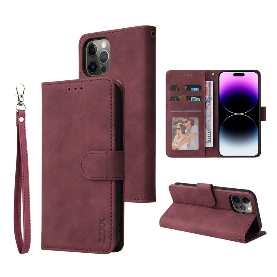 Miniatura: Leather Wallet Phone Case For iPhone