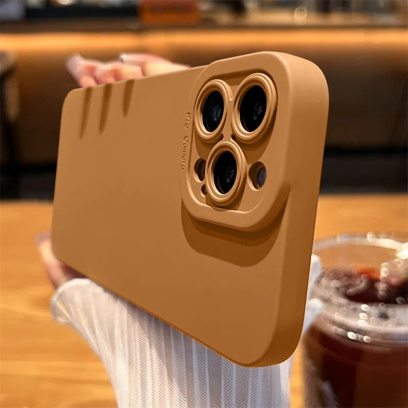 Thumbnail: Matte Silicone Phone Case For iPhone