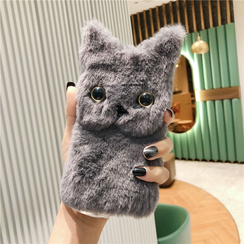 Miniatura: Cute Fur Animal Phone Case for iPhone