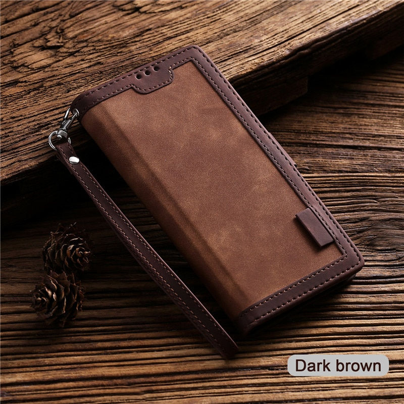 Thumbnail: Leather Case For Samsung Galaxy