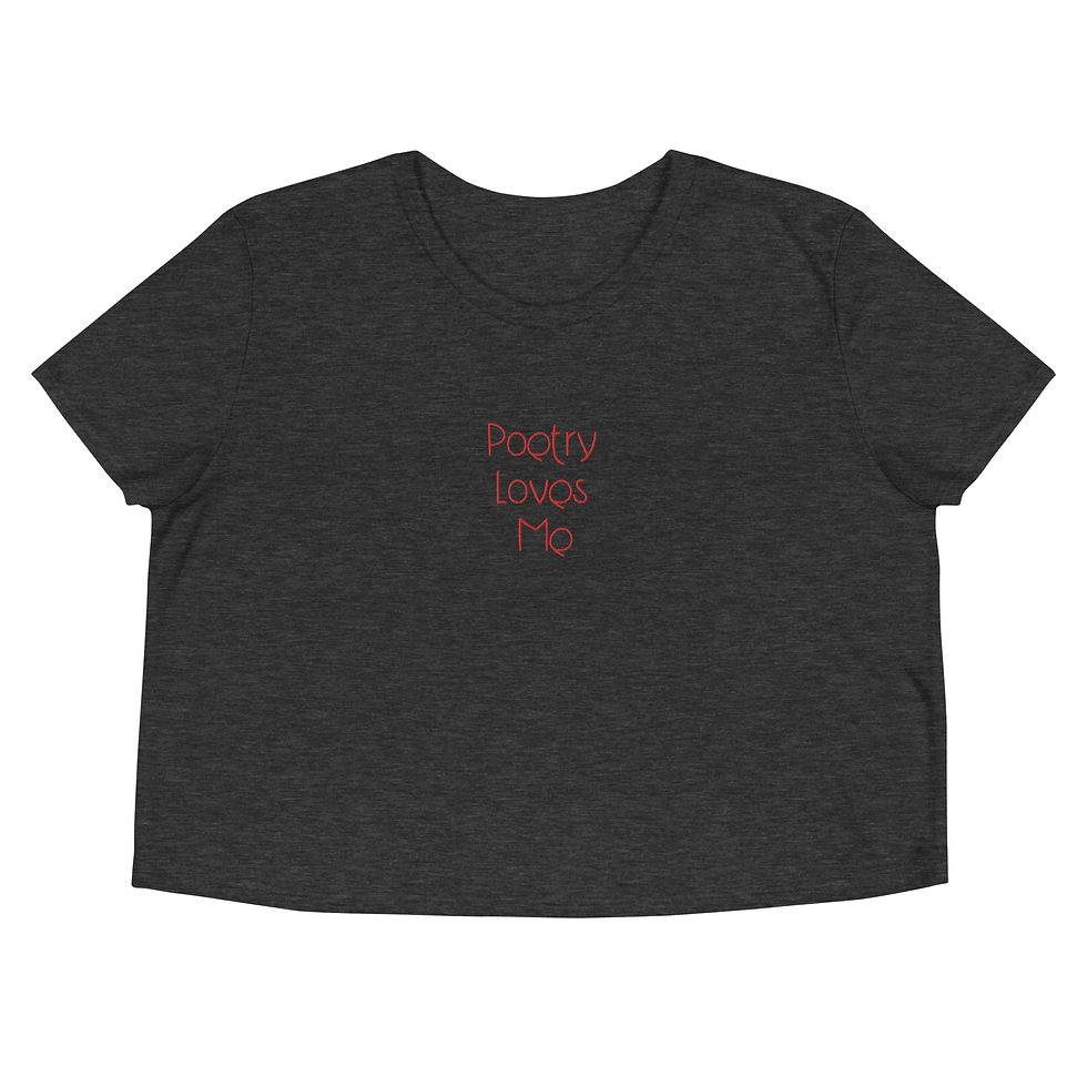 Pikkukuva: Poetry Loves Me Crop Tee