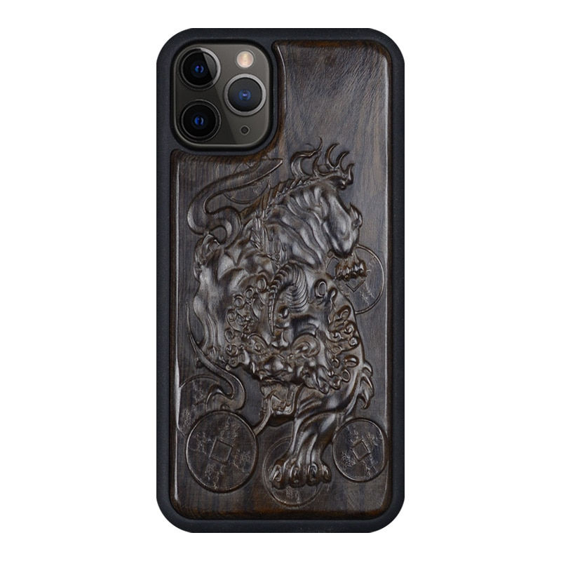 Thumbnail: Luxury Carved 3D Case for iPhone