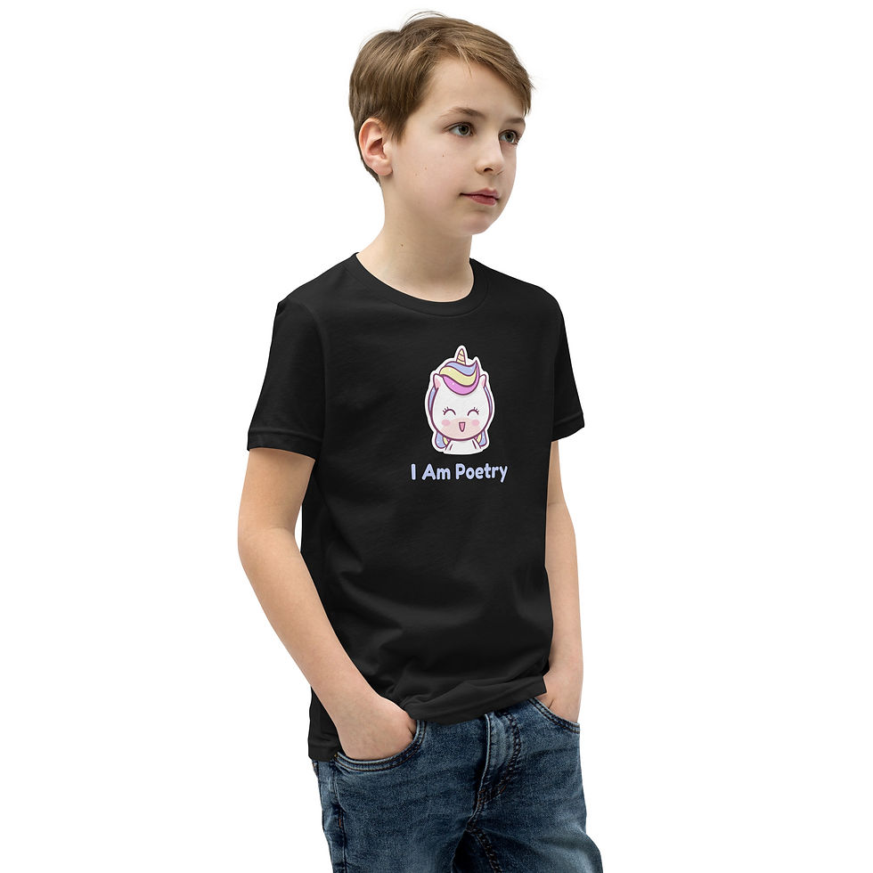 Thumbnail: Youth Poetic Short Sleeve T-Shirt
