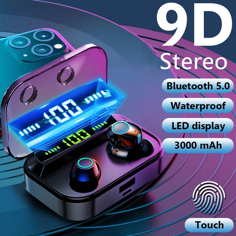 Miniatura: Bluetooth Earphones - Charging Box
