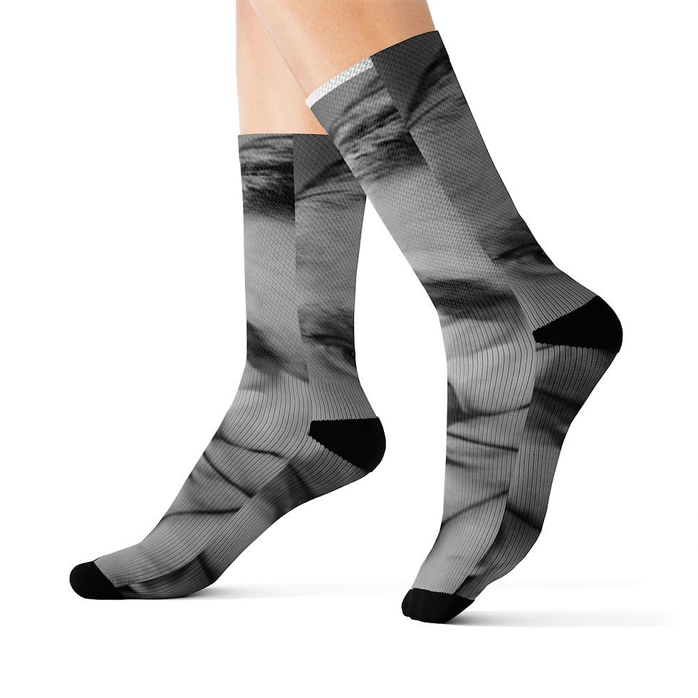 Thumbnail: T. S. Eliot Fun Poetry Socks