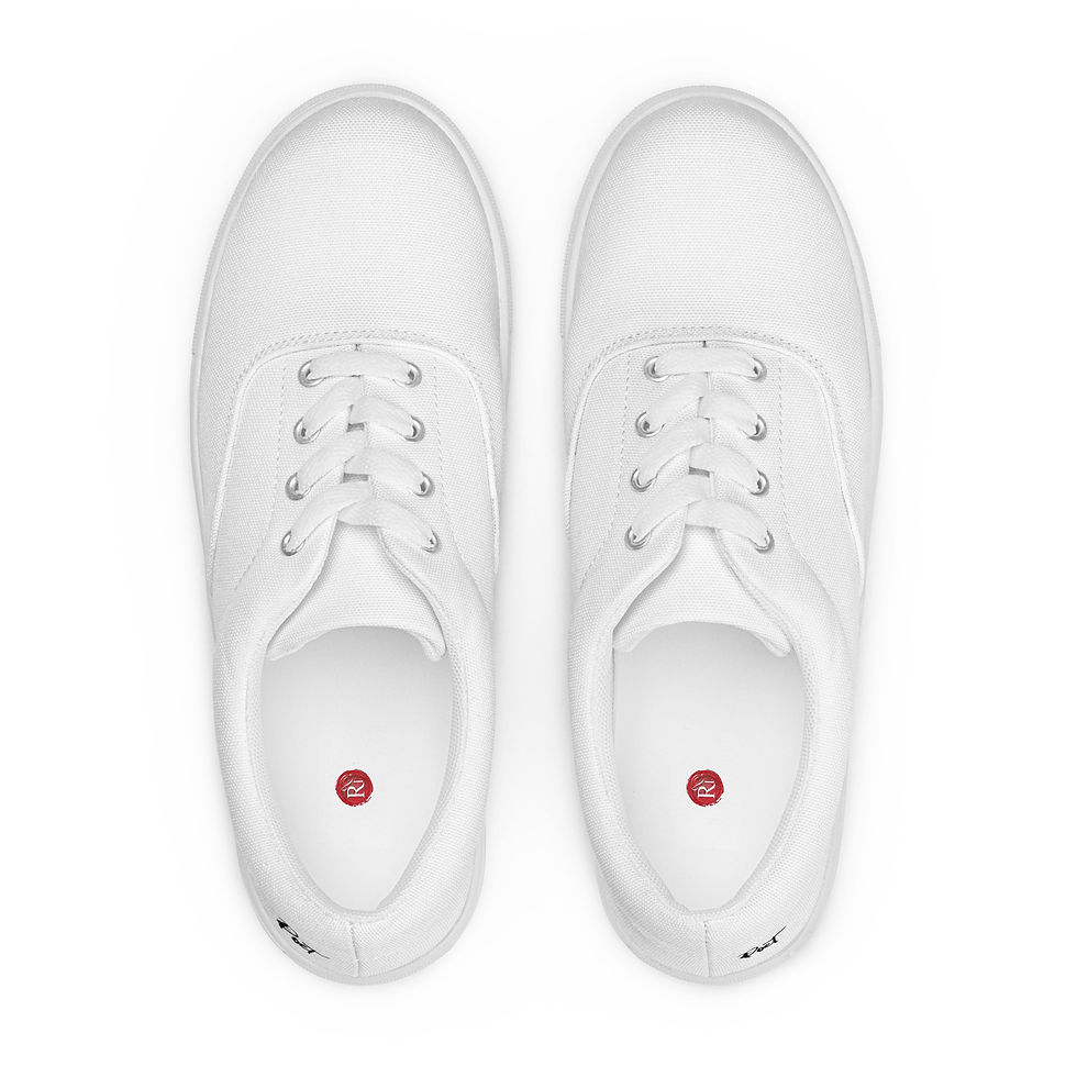 Thumbnail: Men’s lace-up canvas shoes