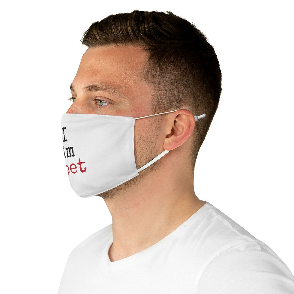 Thumbnail: I Am Poet Face Mask