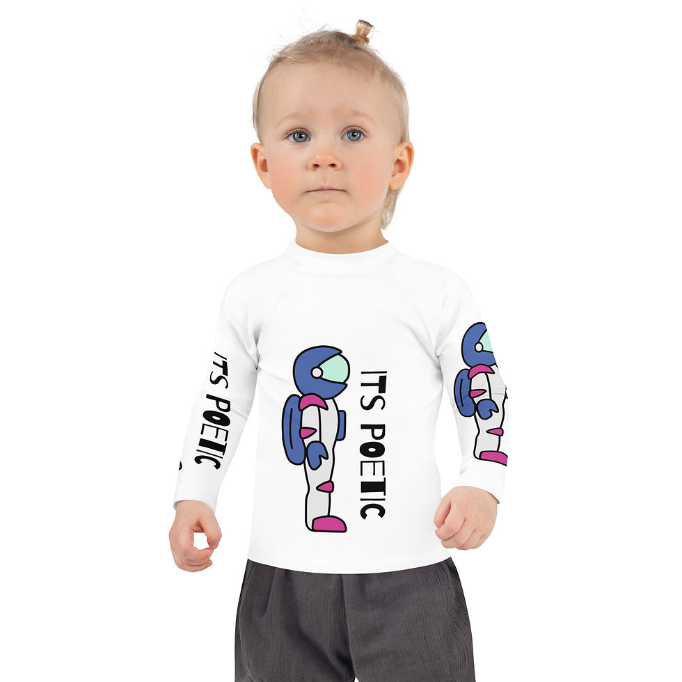 Thumbnail: ITS POETIC Kids Rash Guard