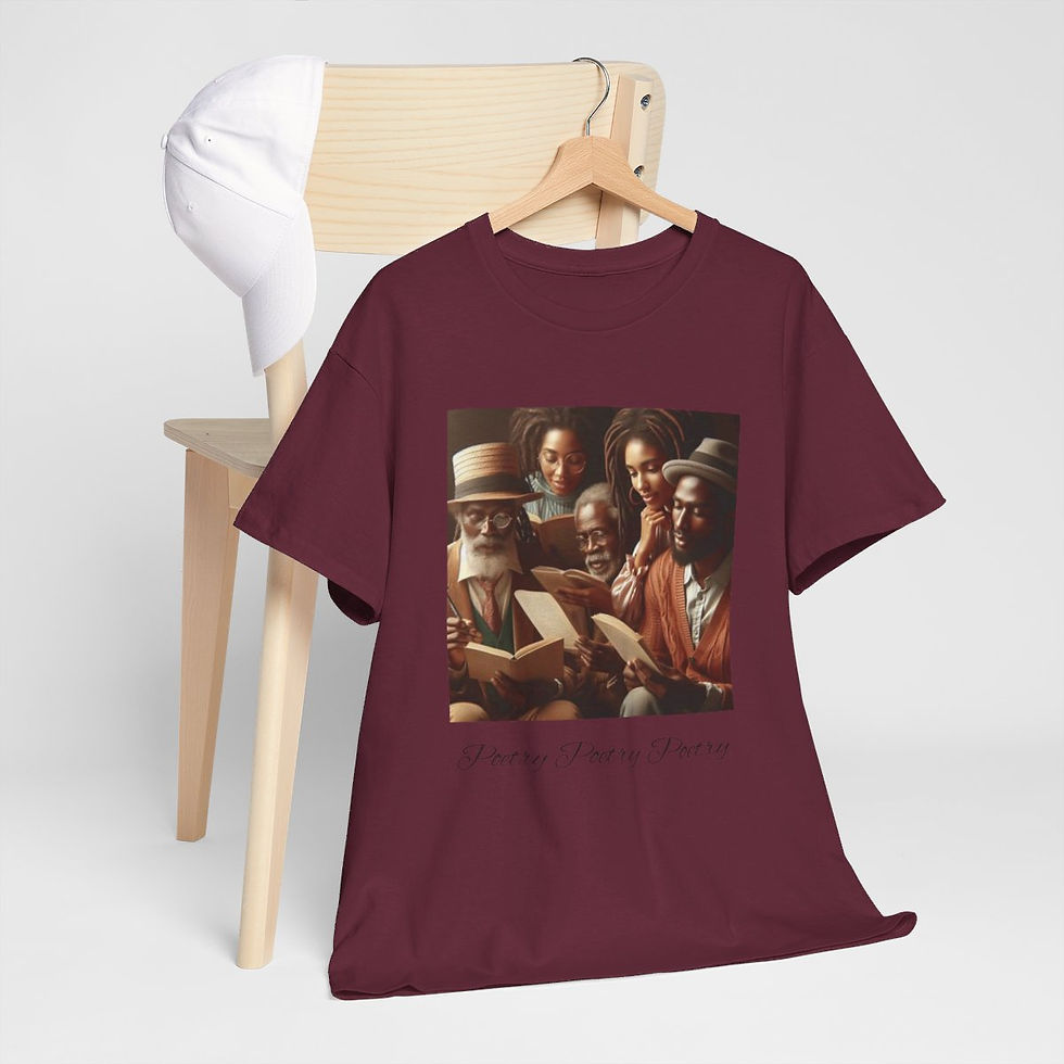 Thumbnail: Poetic Unisex Heavy Cotton Tee