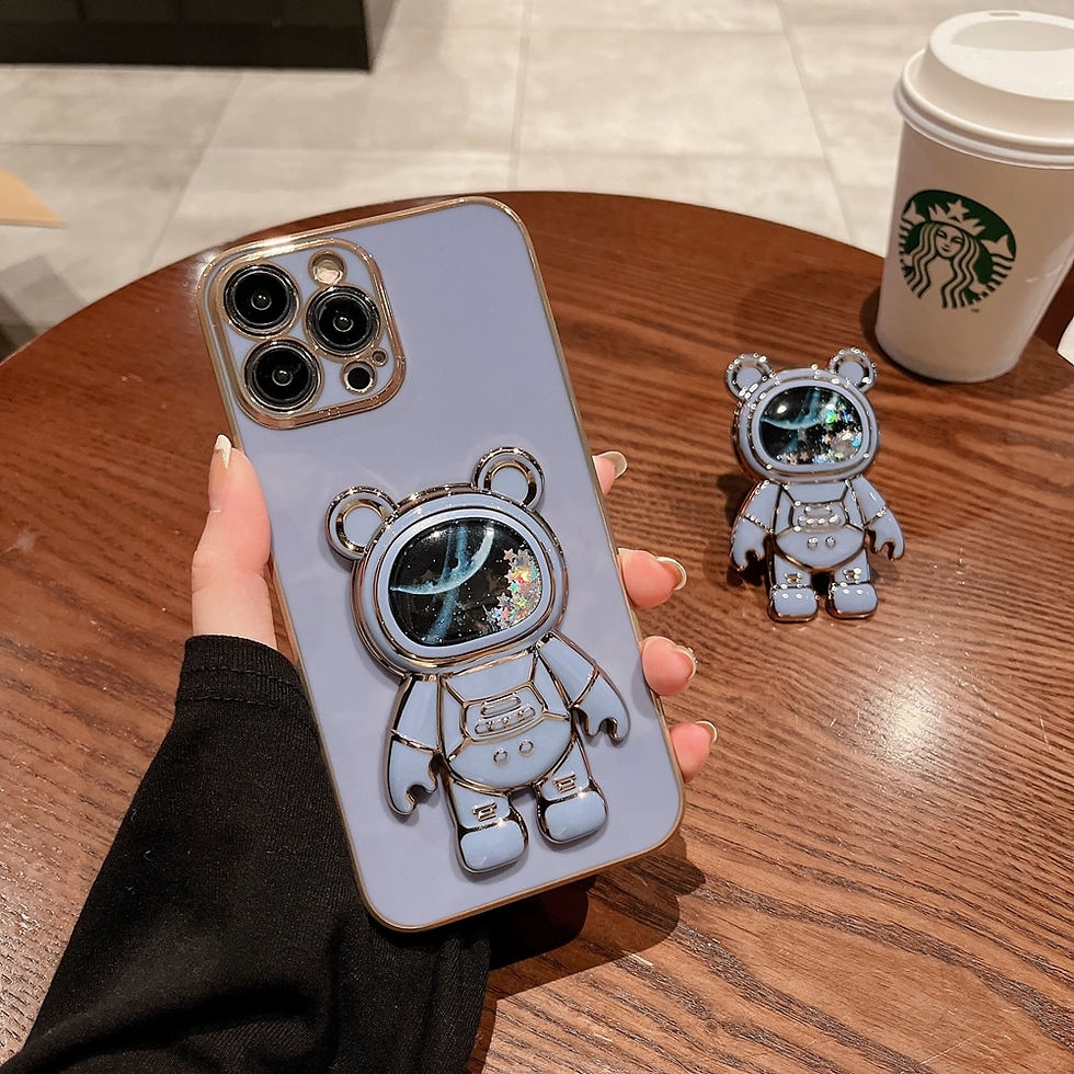 Thumbnail: Quicksand Astronaut Phone Case for iPhone