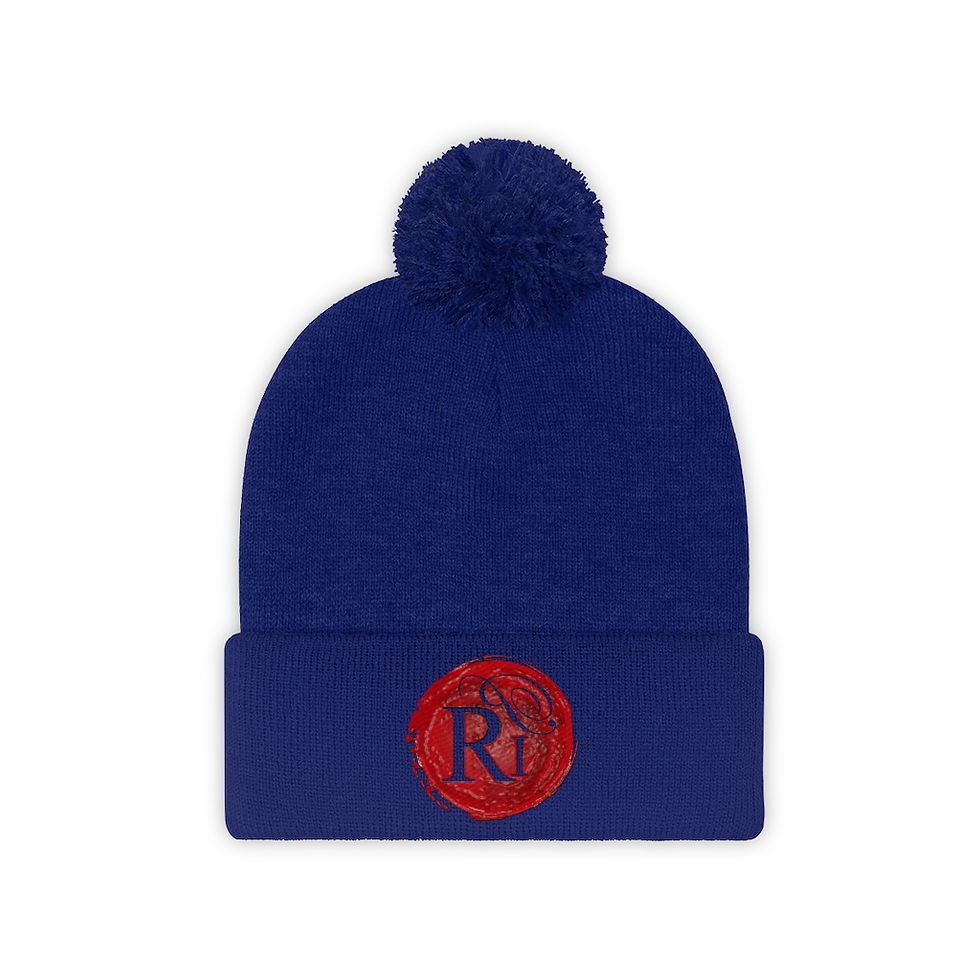 Thumbnail: Realistic Poetry Pom Pom Beanie