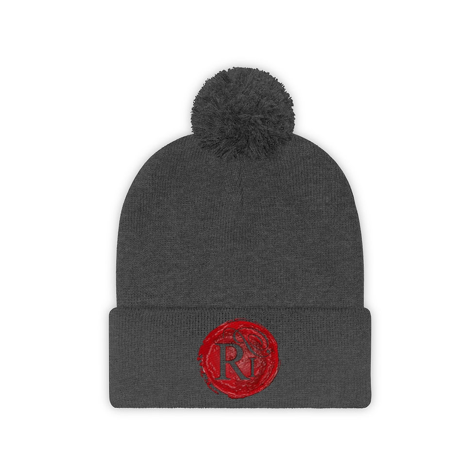 Thumbnail: Realistic Poetry Pom Pom Beanie