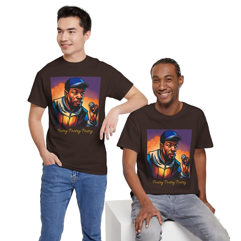 Thumbnail: Copy of Unisex Heavy Cotton Poetry Great Tee2