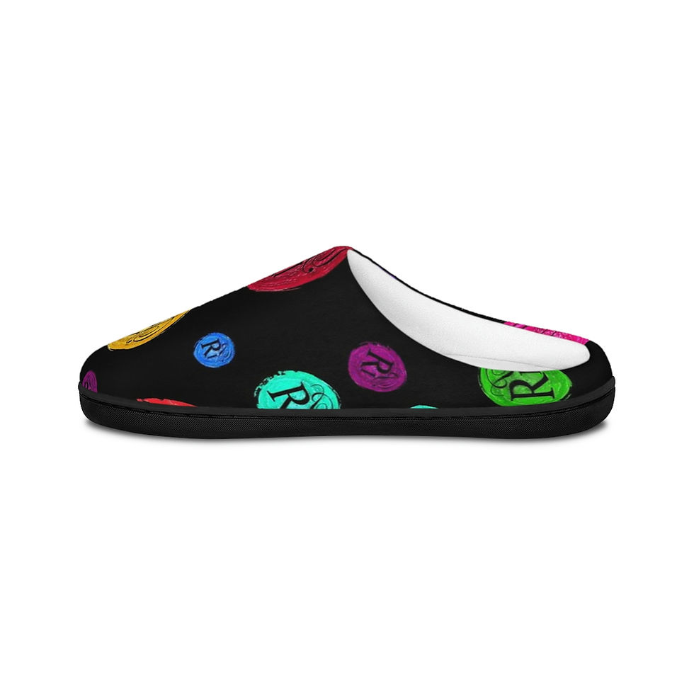 Thumbnail: Men's Realistic Poetry International Indoor Slippers