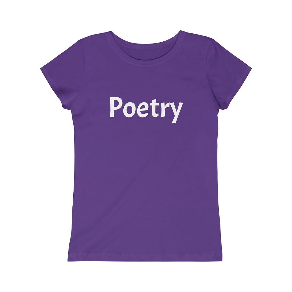 Thumbnail: Girls Poetry Princess Tee