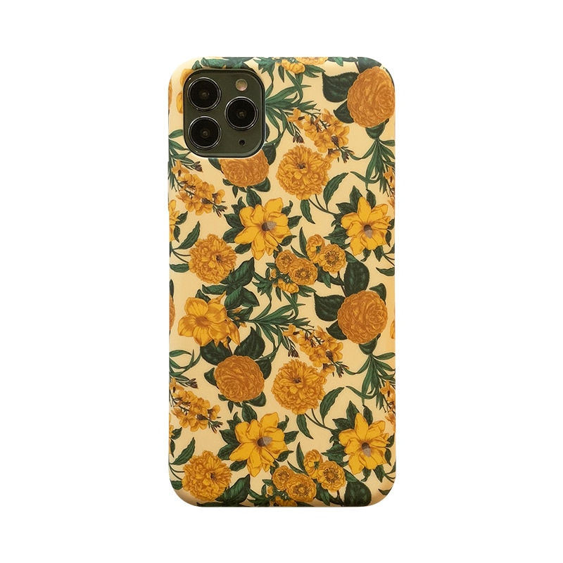 Thumbnail: LACK Colorful Flower floral Leaf Phone Case For iphone