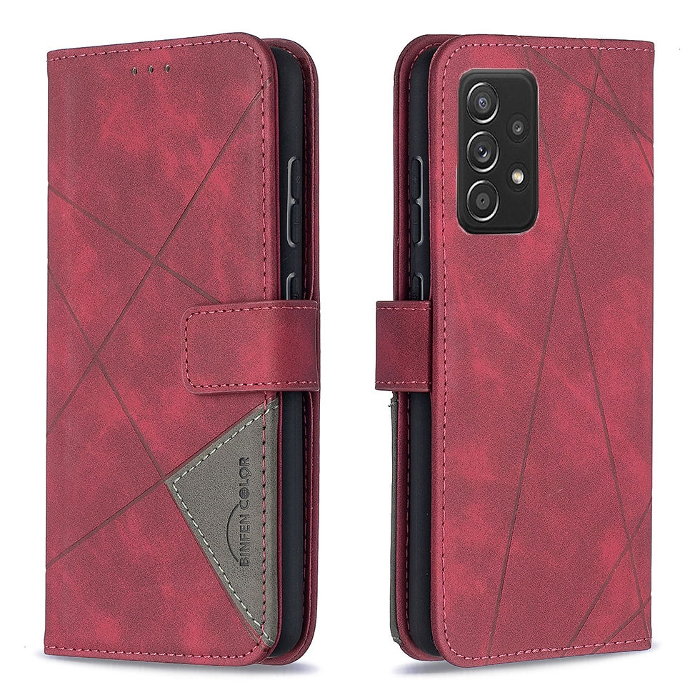 Miniatura: Wallet Flip Leather Case For Samsung Galaxy