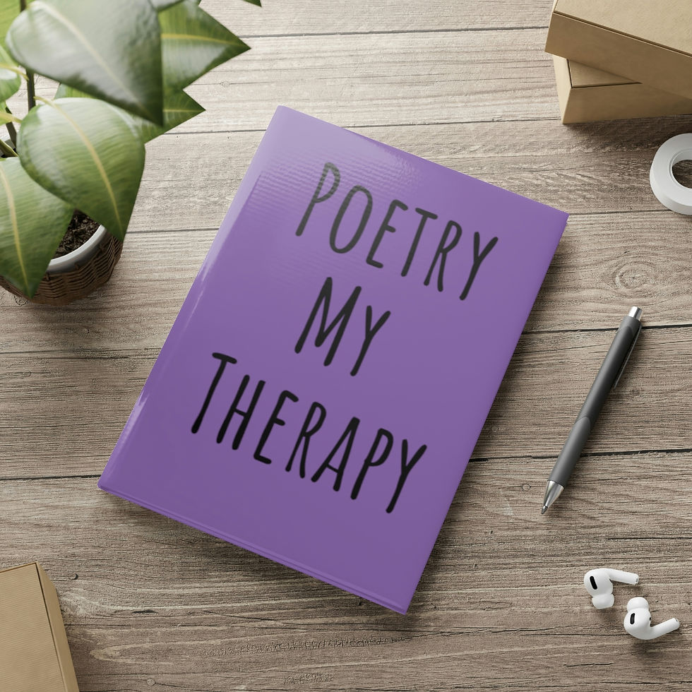 Thumbnail: Hardcover Poetry Notebook s3