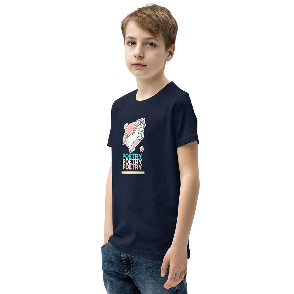 Thumbnail: Youth Poetic Short Sleeve T-Shirt