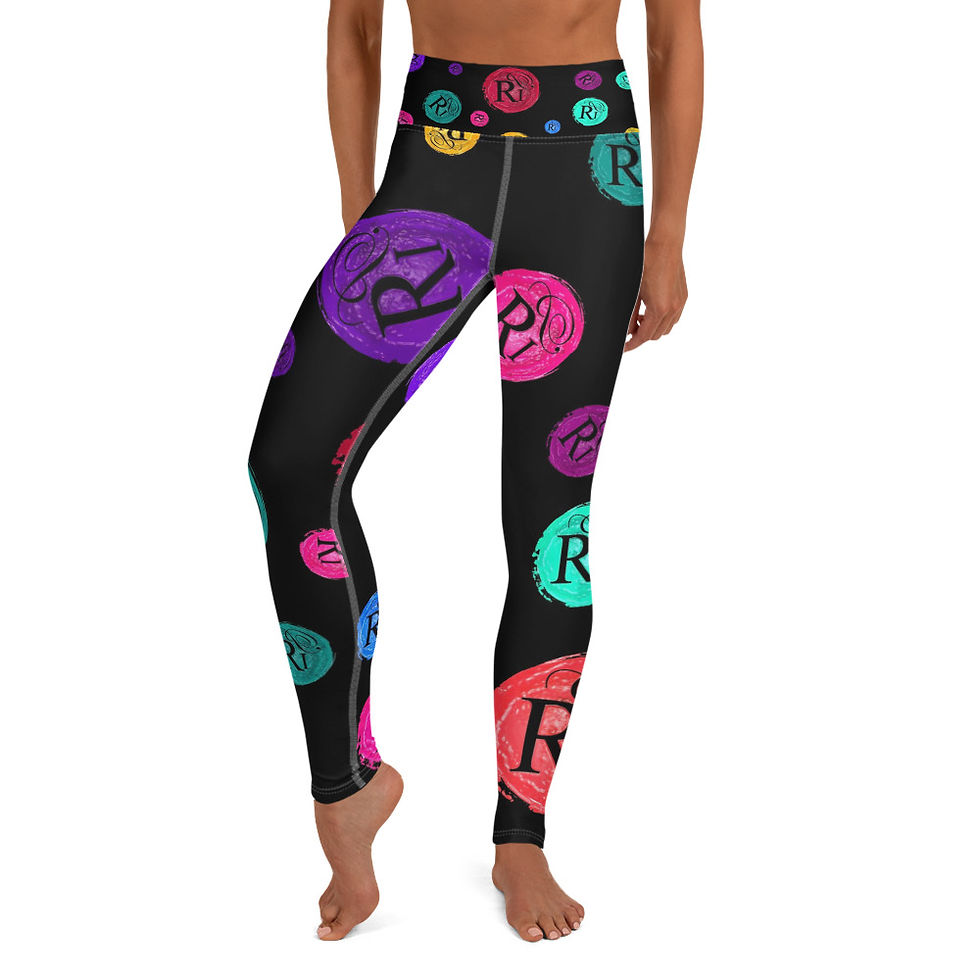 Miniatură: Official Realistic Poetry International Yoga Leggings