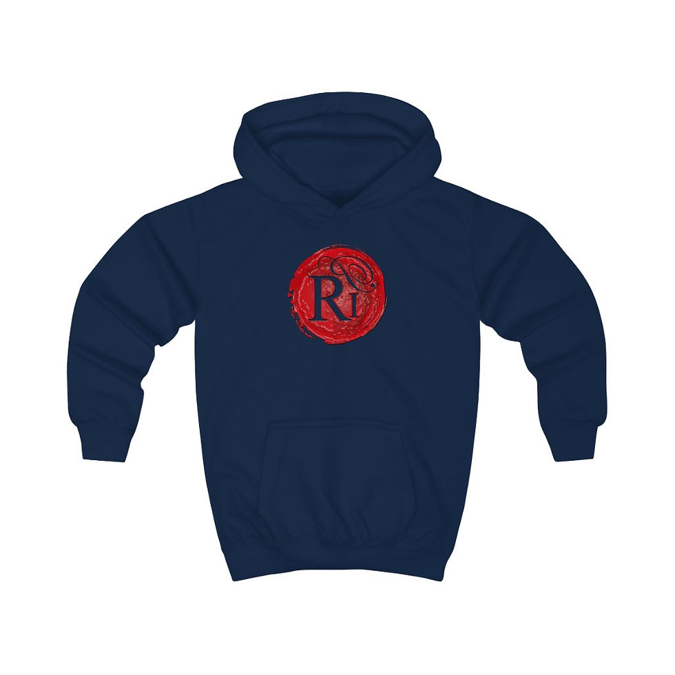 Thumbnail: Kids Realistic Poetry Hoodie