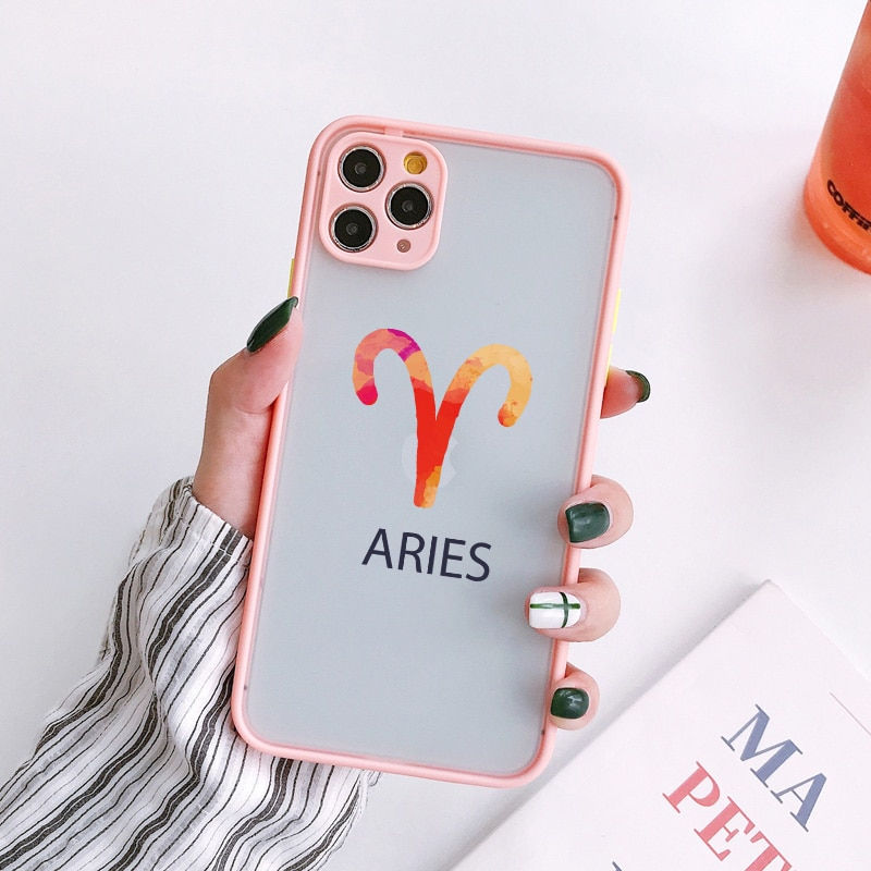 Миниатюра: Constellation Symbol Matte Phone Case For iPhone