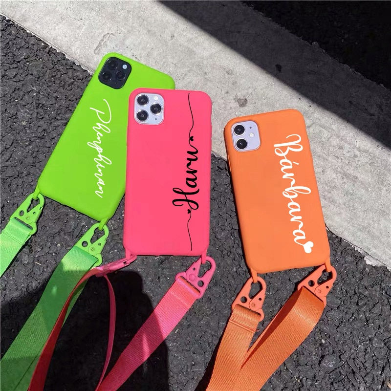 Thumbnail: Custom Name case with Sling for iphone