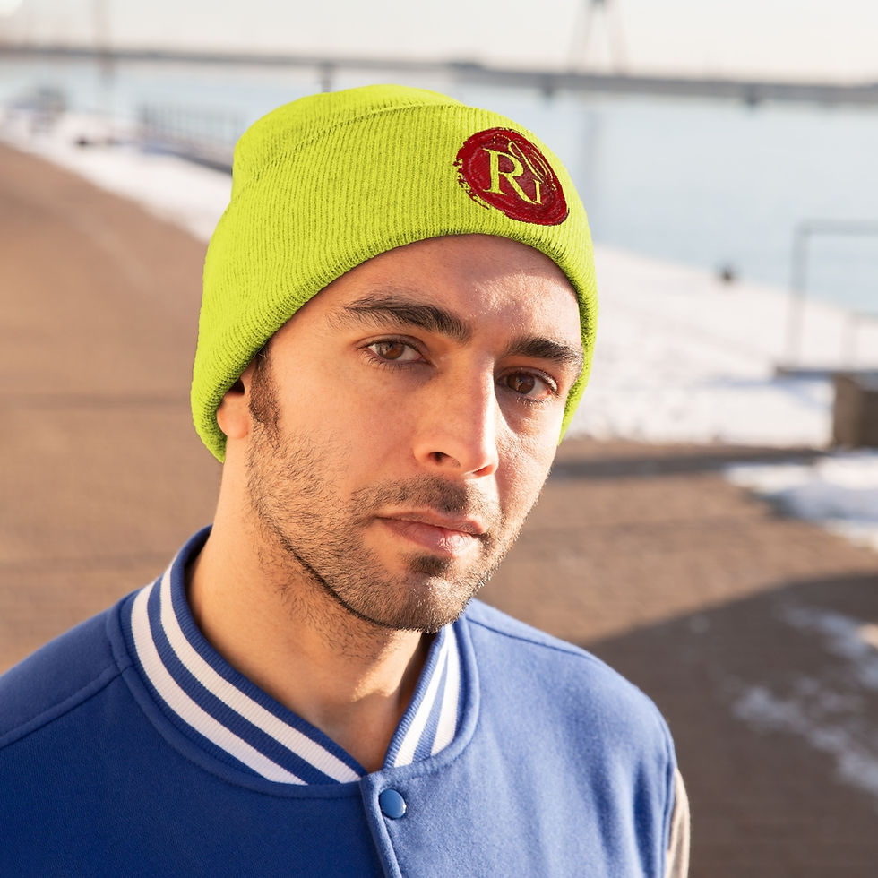 Thumbnail: Knit Realistic Poetry Beanie