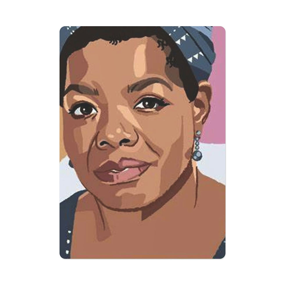 Thumbnail: MAYA ANGELOU Poker Cards