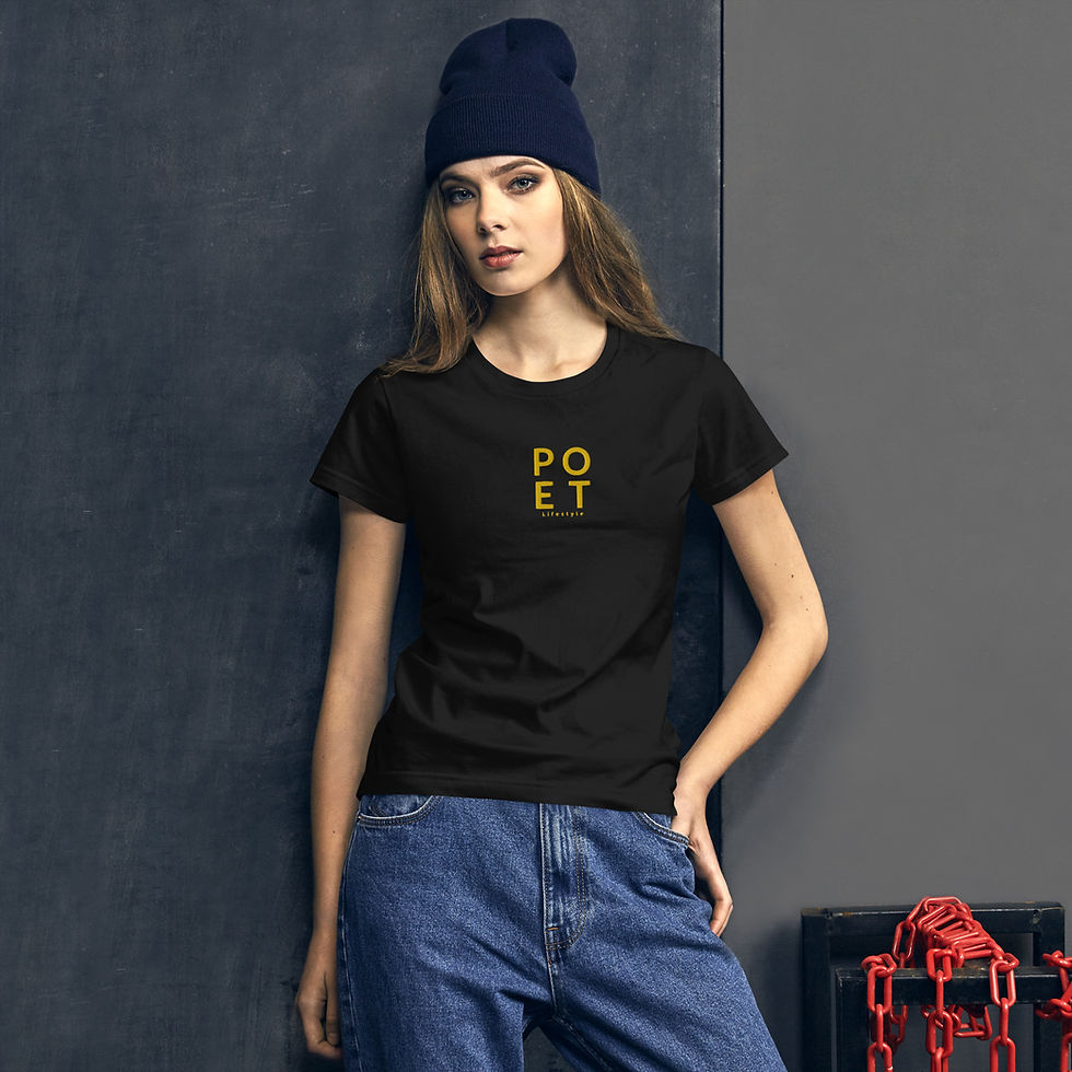 Thumbnail: Official Realistic Poetry International Women's short sleeve t-shirt