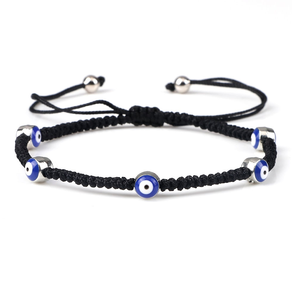 Μικρογραφία: New Evil Eye Braided Bracelet