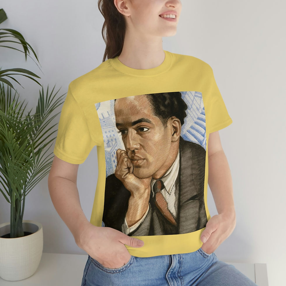 Thumbnail: LANGSTON HUGHES Unisex Short Sleeve Tee