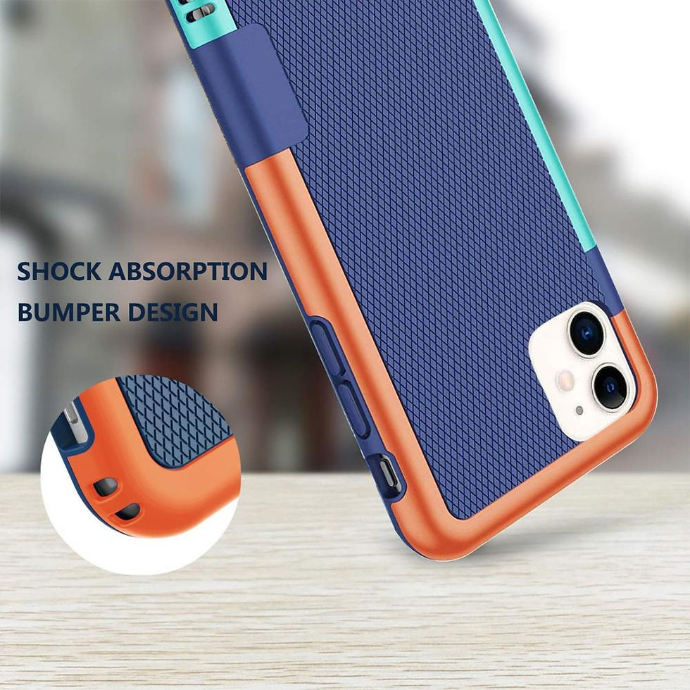 Thumbnail: Hybrid Gel Anti-Slip Protective Case for iPhone