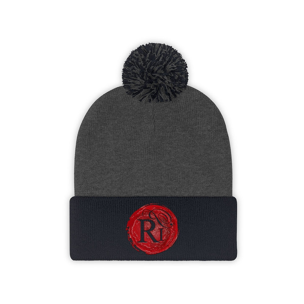 Thumbnail: Realistic Poetry Pom Pom Beanie