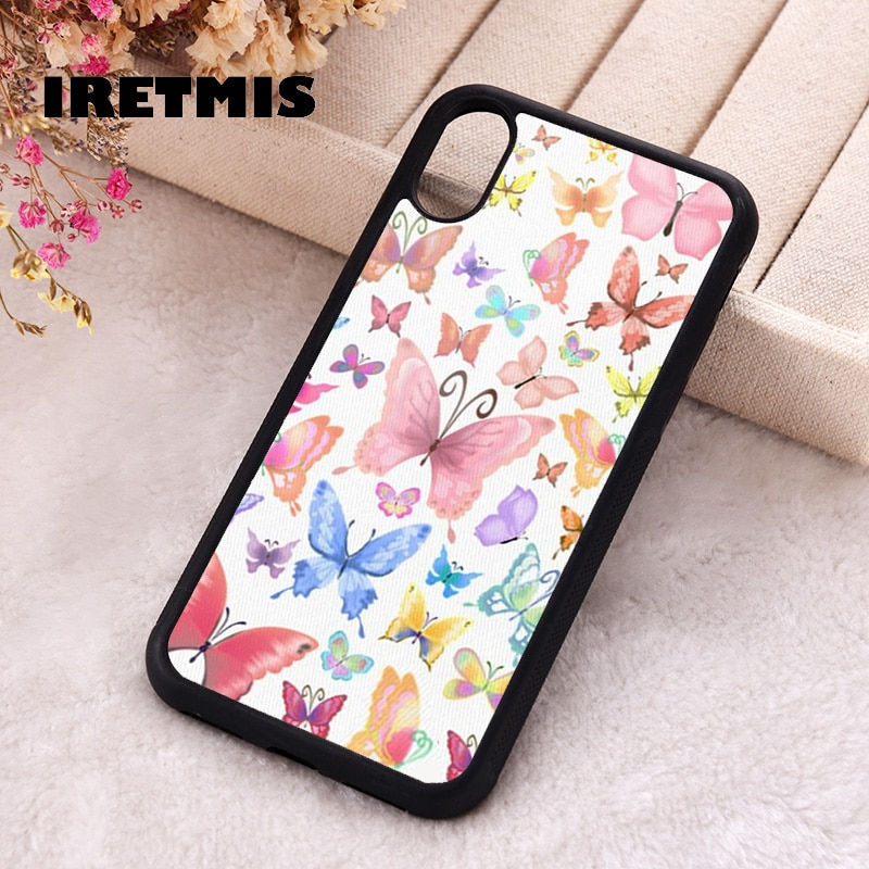 Thumbnail: Colorful butterflies Phone Case for iPhone