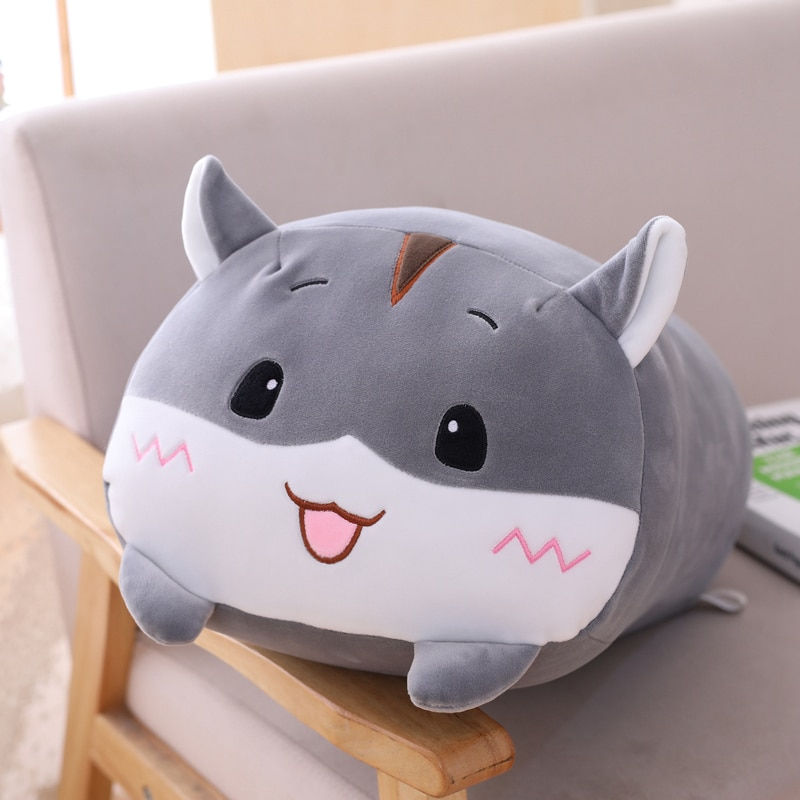 섬네일: Poetic Animal Cartoon Corner Pillow 