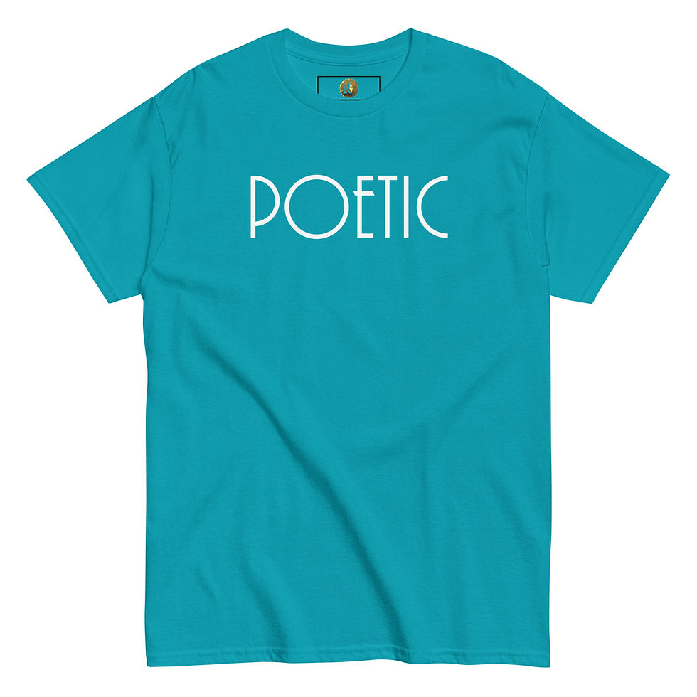 الصورة المصغرة: Unisex classic Poetic tee