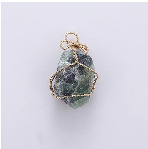 Thumbnail: Crystal Chakra Rock Necklace