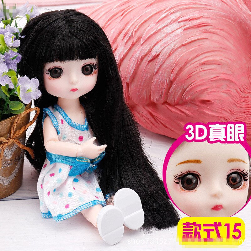 Thumbnail: Poetry Friends Mini Doll - 13 Movable Joint Fashion Doll