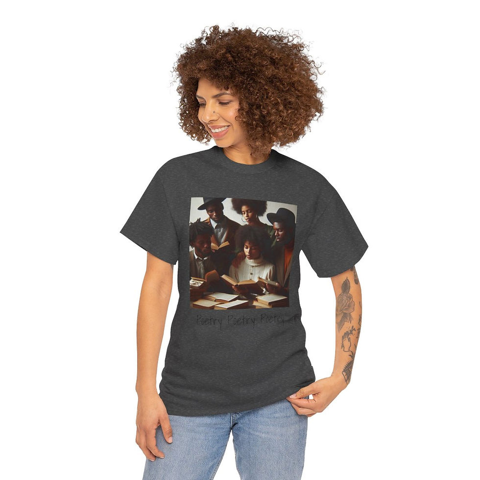 Thumbnail: Poetic Unisex Heavy Cotton Tee