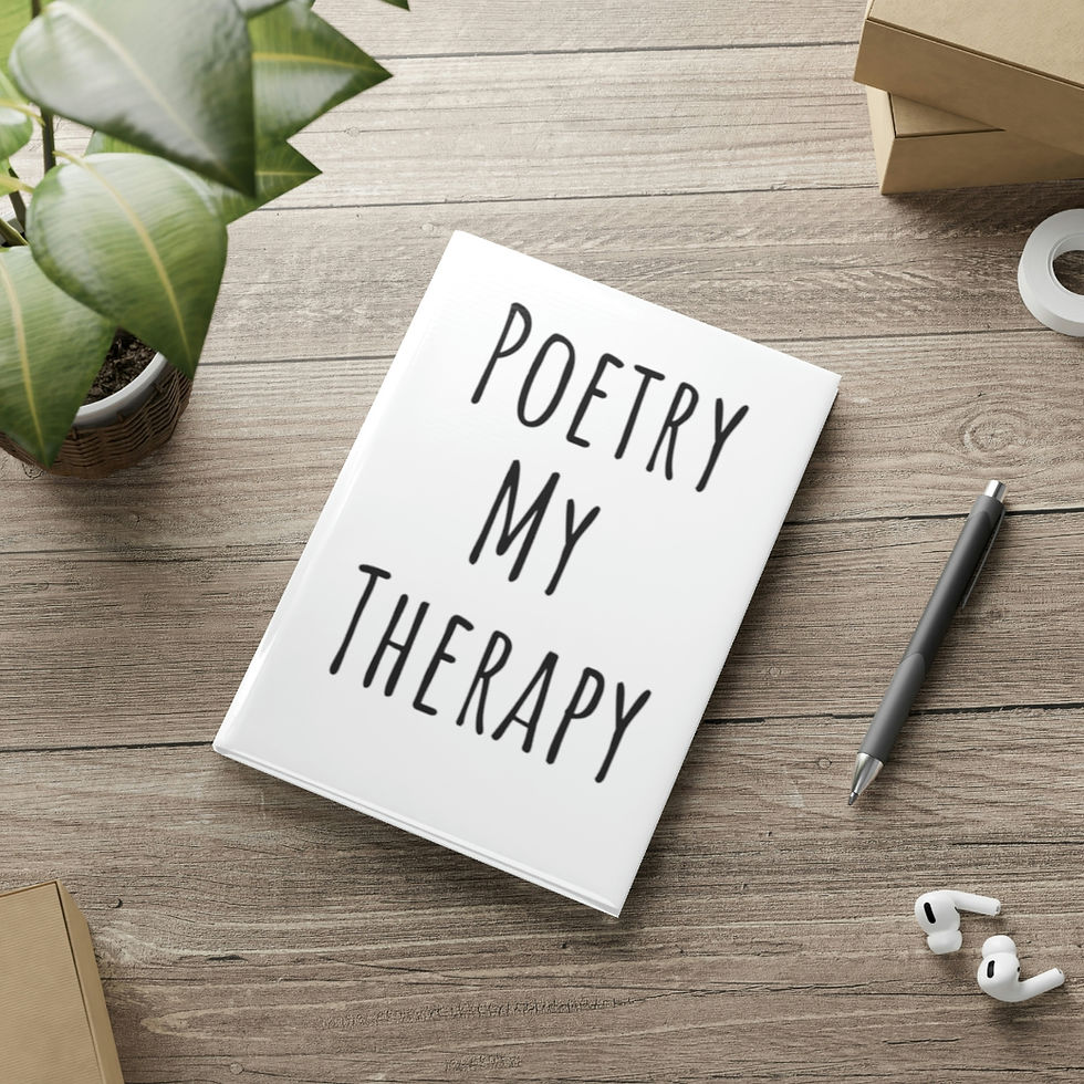 Thumbnail: Hardcover Poetry Notebook s2