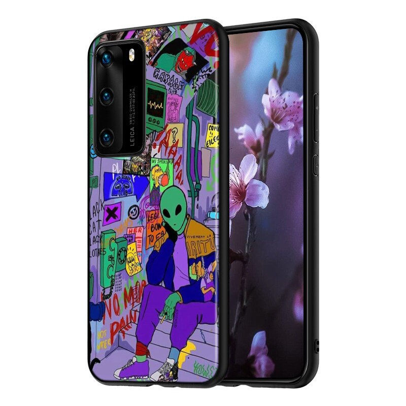 Miniatura: Cartoon alien Phone Case