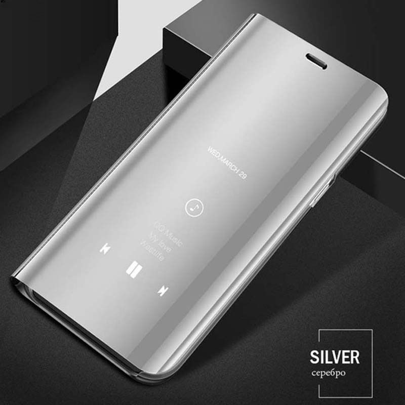 الصورة المصغرة: Smart Mirror Flip Case For Samsung Galaxy