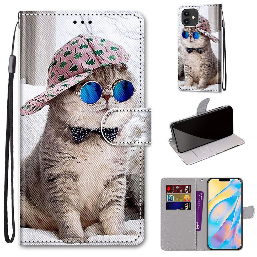 Miniatúra: Cute Cat Animal Pattern Phone Case For iPhone