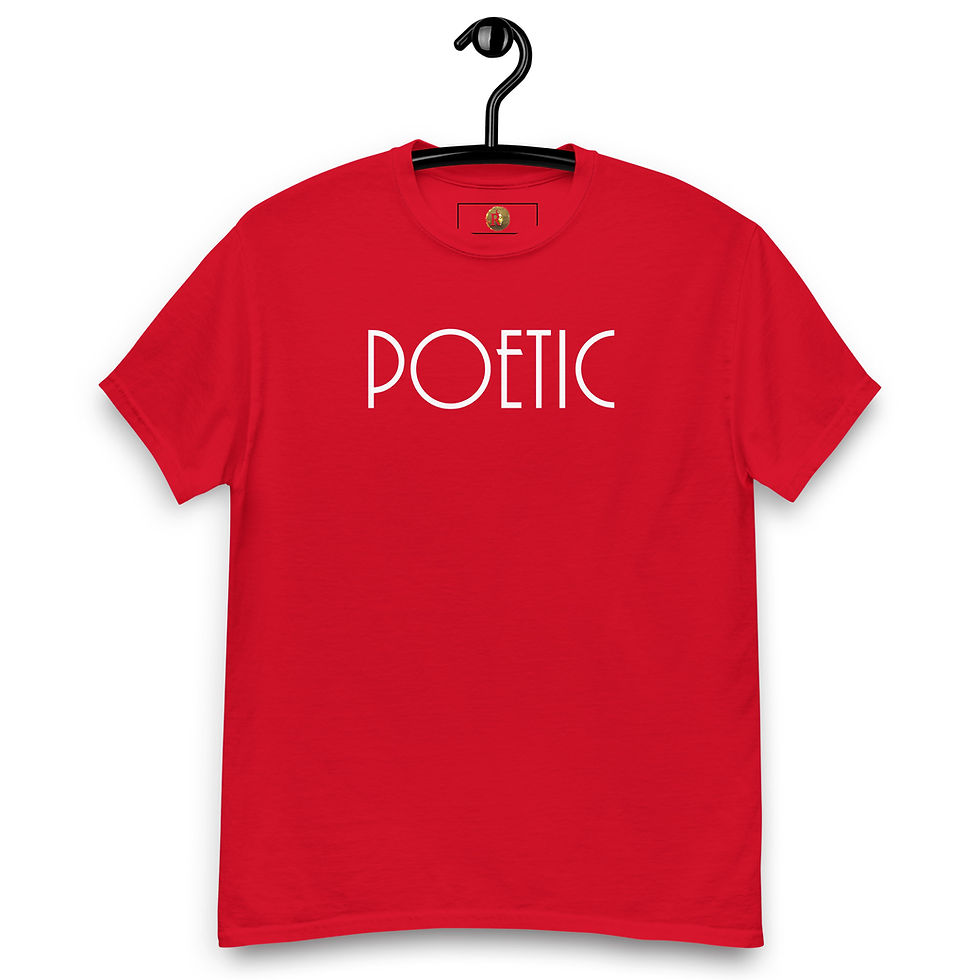 Thumbnail: Unisex classic Poetic tee