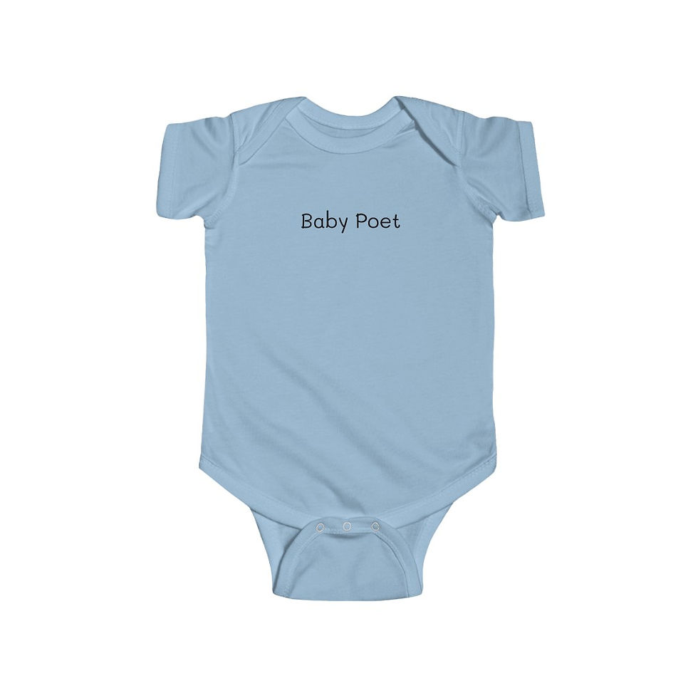 Thumbnail: Baby Poet Infant Fine Jersey Bodysuit