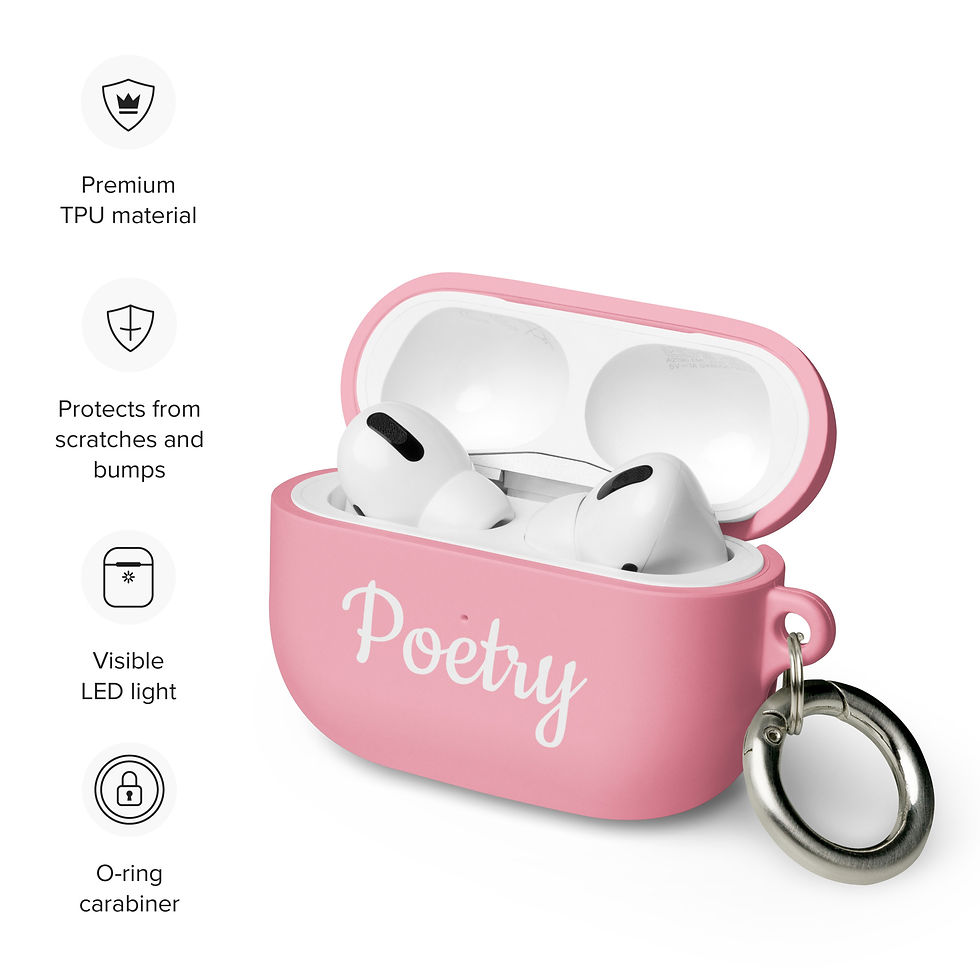 الصورة المصغرة: Exclusive AirPods Poetry case