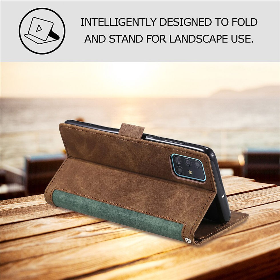 Thumbnail: Leather Case For Samsung Galaxy